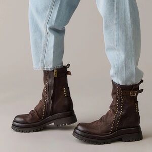 A.S. 98 Duke Studded boots